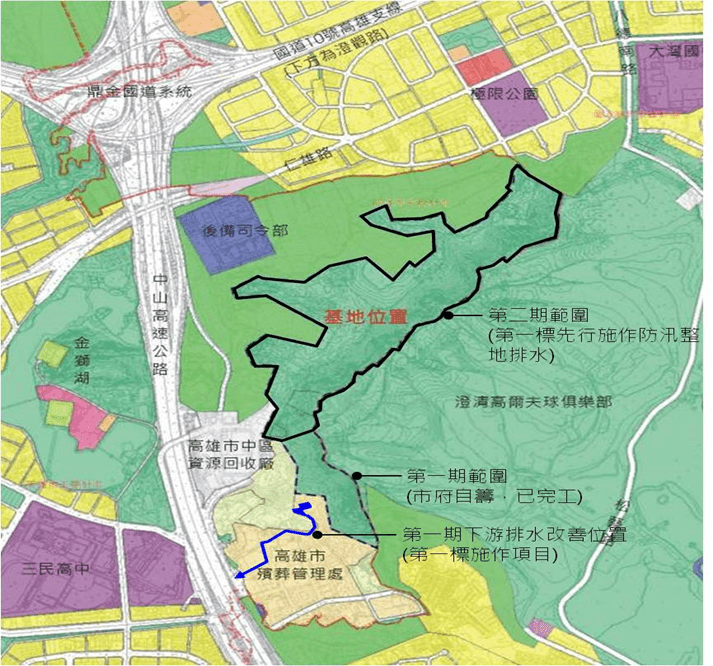 圖片 - 高雄市－金澄雙湖森林公園計畫